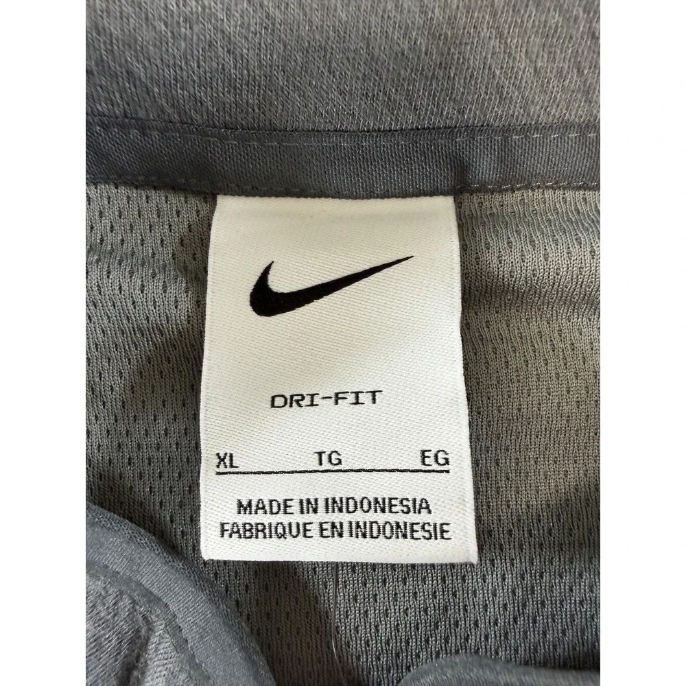 Nike Dri-FIT DePaul Blue Demons Quarter Zip Pullover Gray XL NWT